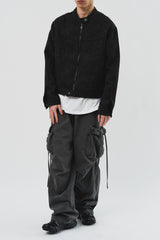 Shawn Tweed Biker Jacket (3color)