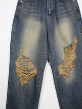 ビンテージユーズドウォッシュ加工デニム/no.501 Vintage Used Washed Denim