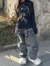 ポケットカモプリーツスカート / Pocket Camo Pleats Skirt