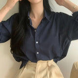 [7color] Paris Pintuck Loose Fit Shirt