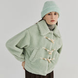 エコファーダッフルジャケット / ECO FUR DUFFLE JACKET (MINT)