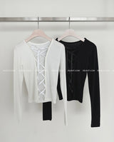 Corset backless under boop double-sided T-shirt