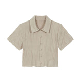 ウェイビーシャツ / WAVY SHIRT (BEIGE)
