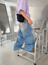 coating wide denim PT -2C