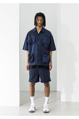 ナイロンメタルショートパンツ / NYLON METAL SHORT PANTS (4552312389750)
