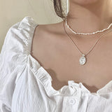 ウィンタームーン2Nネックレス / Winter moon 2N Necklace