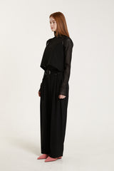 シアーポーラーTシャツ/SHEER POLA T.SHIRT