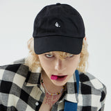オーバーサイズマシュマロボールキャップ/OVERSIZE MARSHMALLOW BALL CAP-BLACK