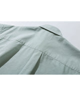 ビッグダブルポケットストリングシャツ/Big Double Pocket String Shirts (Mint)