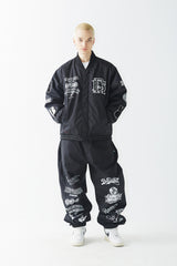 ワークジョガーパンツ / BSR2223FWPT037 WD WORK JOGGER PANTS BLACK