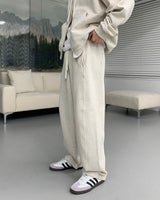 90'sキューブランプナッピングテーパードパンツ / 90's Cube Lamb Napping Tapered Pants (5 colors)