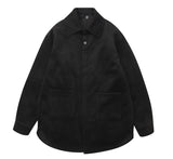 Loosefit Short Wool Mac Coat_2color