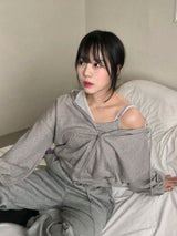 メローラ フード ジップアップ セット