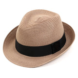 BU Soft Summer Beige Short Fedora (6589934403702)
