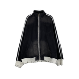 デニムビンテージジップアップ