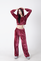 ダーリンユアスウェットパンツ / DARLING, YOUR SWEATPANTS ! #VELVET WINE