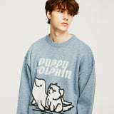 パピードルフィンニット/Puppy dolphin knit