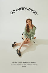 レンディーTストラップローファー / RENDY T-STRAP LOAFER_3COLORS