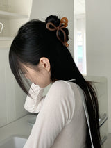 リティフィリボンヘアヘアピン