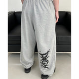 バックストリートロゴロングワイドパンツ / BACK STREET LOGO LONG WIDE PANTS 2COLOR