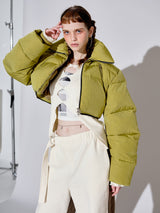 ダックダウンクロップジャケット/DUCK DOWN CROPPED JACKET