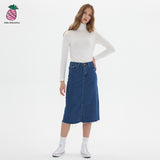 MIDE A-LINED SKIRT INDIGO (4631515299958)