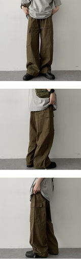 モチツーウェイヘムストリングカーゴパンツ / Mochi Two-Way Hem String Cargo Pants