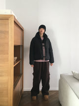 【MADE/7oz】ショート中綿フード付きウェロンバオリン