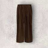 2タックバンディングコーデュロイパンツ / MG705 Two-tuck banding corduroy pants (7 colors)