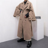 ボタン スリット トレンチコート / SK S/S Button slit trench coat (2 colors)