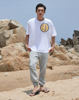 SM:]E プリント オーバーサイズ Tシャツ / SM:]E PRINTED OVERSIZED T-SHIRT WHITE