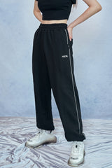 HIDE Cutting Sweat Pants (Black) (6570991648886)