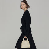 BORDER BAG SMALL IVORY