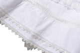 Apron-pyeseul Skirt (White)