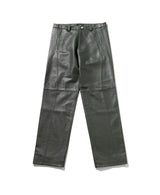 ラムスキンカーブラインパンツ/LAMSKIN CURVED LINE PANTS