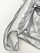 Future silver backpack