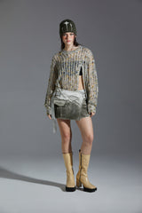 POP SLIT KNIT