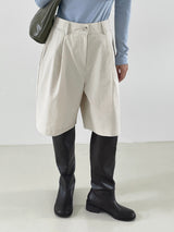 Simple round long boots