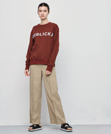 [UNISEX]PUBLICKA LOGO SWEATSHIRT_BRIC (6636726452342)