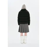 CHERRY BASIC DOWN JUMPER [BLACK]