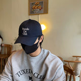 タキシードキャットクラブボールキャップ / TUXEDO CAT CLUB BALL CAP NAVY