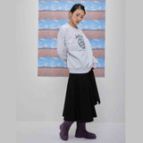 Cheerful logo sweat shirt (light gray)(Copy) (6684424110198)