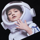 ADLV ベイビーフェイス半袖Tシャツ BLACK ASTRONAUT