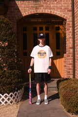 ザリアルワンベースボールクルーネックユニセックスTシャツ / The Real One Baseball crew neck Unisex T-shirt