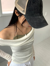 Vignette two-string string halter sleeveless