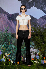 ロマンティサイズバックレストップ / Romanticize Balckless Top WHITE