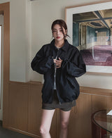 （UNISEX）ショールウィンドジャケット