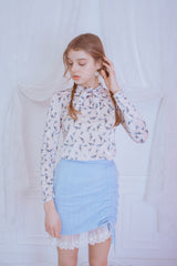 lace trimming skirt (6688352993398)