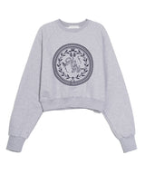 HCH ローレルクロップスウェット　メレンゲグレー