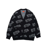 LOGO JACQUARD OVERSIZED CARDIGAN (KYTZ7CDR01W) (6541180076150)